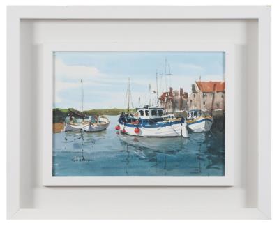 Quiet Harbour by Ken Hayes - Auction record, sale price, and art valuation. Compare with similar artists and explore comparable artworks.