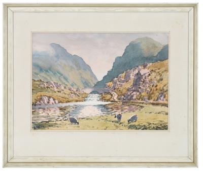 The Gap of Dunloe, Killarney by Sean O'Connor - Auction record, sale price, and art valuation. Compare with similar artists and explore comparable artworks.