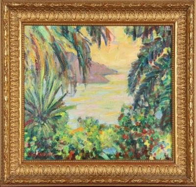 Mediterranean coastal scape