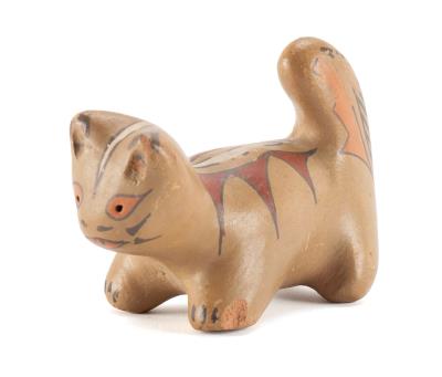 Santa Clara Pueblo Pottery Figure of a Beaver