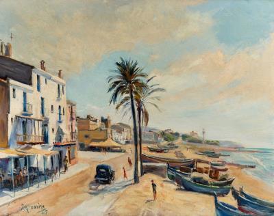 Village of the Costa Brava by Joan Rovira - Auction record, sale price, and art valuation. Compare with similar artists and explore comparable artworks.