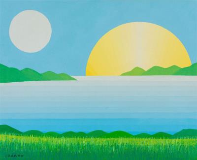 Sunset in Cies