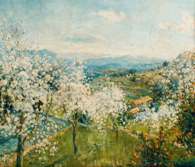Majorcan landscape by Miguel Forteza - Auction record, sale price, and art valuation. Compare with similar artists and explore comparable artworks.