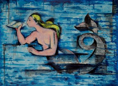 Mermaid by Ramon Rogent - Auction record, sale price, and art valuation. Compare with similar artists and explore comparable artworks.