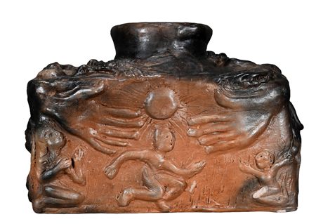 The Coming of Christ Clay Vessel by Georgia Blizzard - Auction record, sale price, and art valuation. Compare with similar artists and explore comparable artworks.