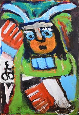 Chief by Ed Mumma - Auction record, sale price, and art valuation. Compare with similar artists and explore comparable artworks.