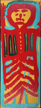 Yellow and Red Figure