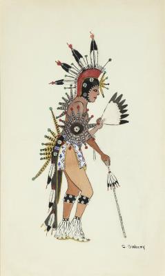 Untitled (War Dancer)