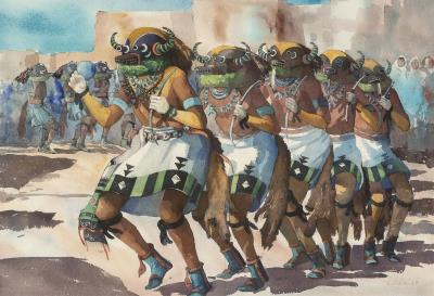 Katsina Dancers - Hopi