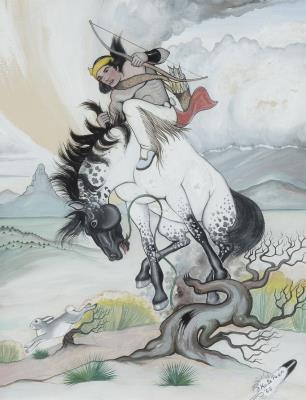 Untitled (Horse and Rider)