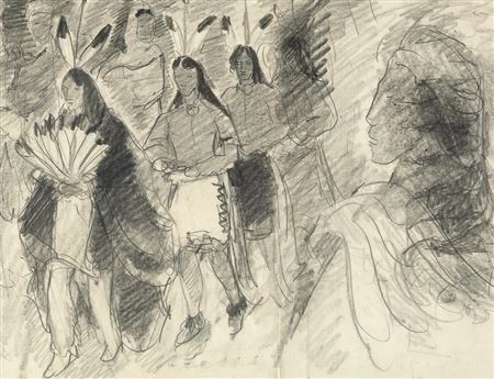 Untitled (Feather Dancers)