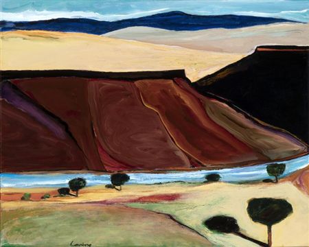 Mesas and River
