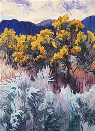 Untitled (Chamisa Landscape)
