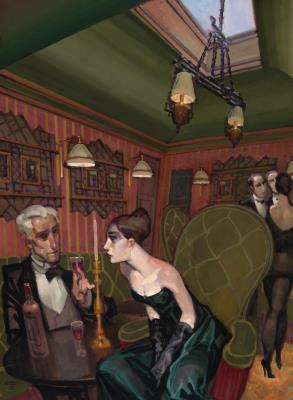 Decollete, Silk and Velvet