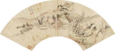 Painting And Calligraphy On Fans From The Xiao Wan Liu Tang Collection IV