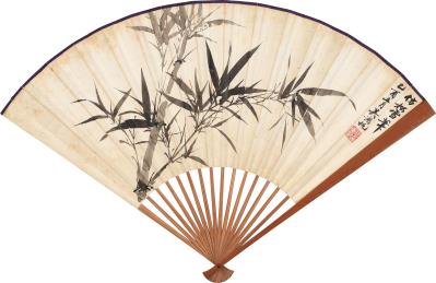 Ink Bamboo; Clerical Script Calligraphy after the Caoquan Stele