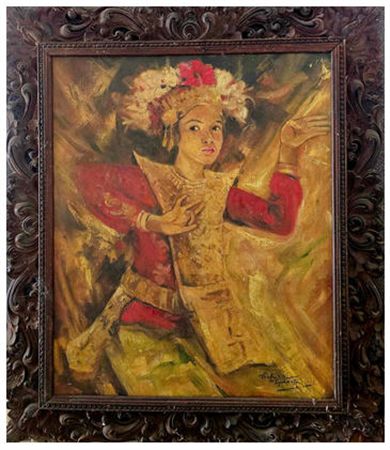 Youhua Bali dao wunu (Balinese Dancer)