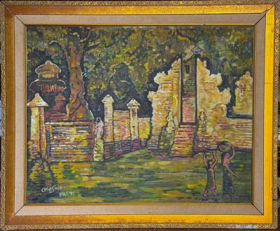 The old tree and the old temple