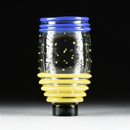 SALVIATI "Dei Solari" MURANO VASE, ITALIAN, 1998
