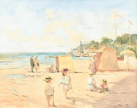 On the Beach, Trouville (Untitled)