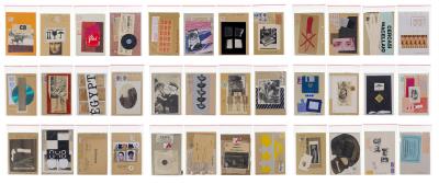Post scriptum — Series of 36 collages