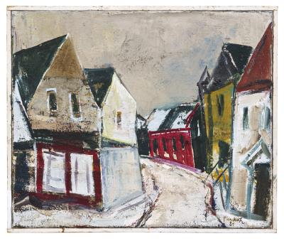 Rotes Haus in Geising