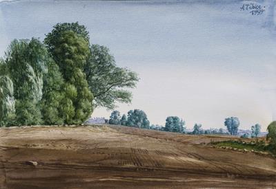 Landschaft bei Dalliendorf. 1999.