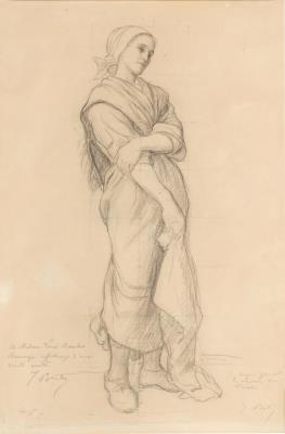 Study for Les Lavandieres Bretons