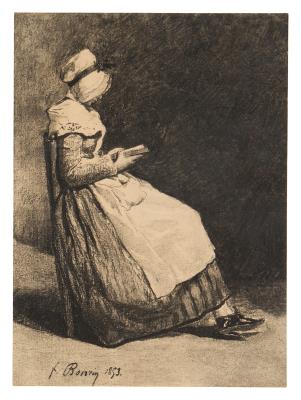Seated Woman Reading