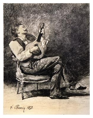 Le Musicien by Francois Bonvin - Auction record, sale price, and art valuation. Compare with similar artists and explore comparable artworks.