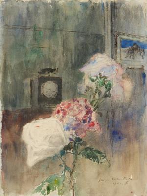 Roses in an Interior