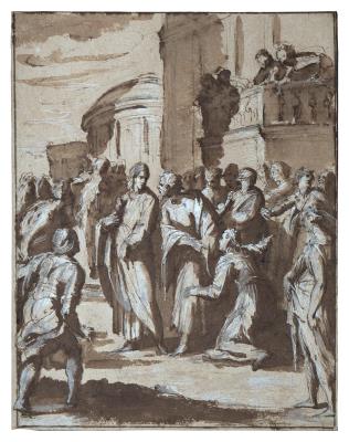 Christ and the Woman taken in Adultery