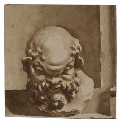 Study of the Head of Bacchus, after the Antique