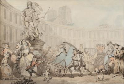 Place des Victoires, Paris by Thomas Rowlandson - Auction record, sale price, and art valuation. Compare with similar artists and explore comparable artworks.