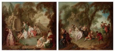 The Bathers; The Swing (2)