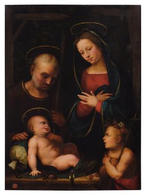Holy Family with Saint John the Baptist