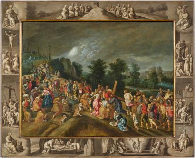 Christ on the Road to Calvary by Gillis Mostaert - Auction record, sale price, and art valuation. Compare with similar artists and explore comparable artworks.