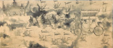 Untitled by K G Ramanujam - Auction record, sale price, and art valuation. Compare with similar artists and explore comparable artworks.