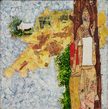 Untitled by Shanti Dave - Auction record, sale price, and art valuation. Compare with similar artists and explore comparable artworks.