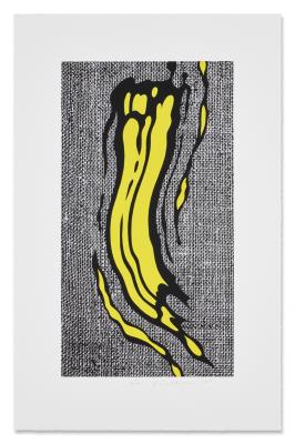 Yellow Brushstroke