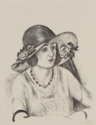 The Italian straw cap