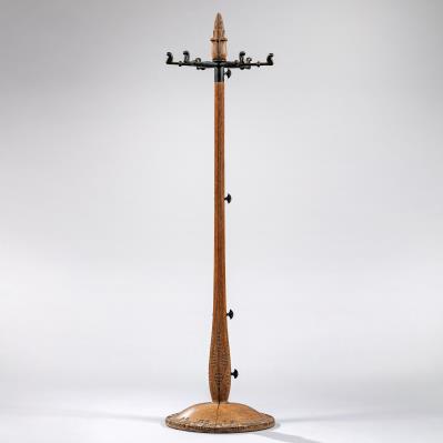 A Unique Expandable Coat Rack from Armand-Albert Rateau's Residence, Paris by Armand Albert Rateau - Auction record, sale price, and art valuation. Compare with similar artists and explore comparable artworks.