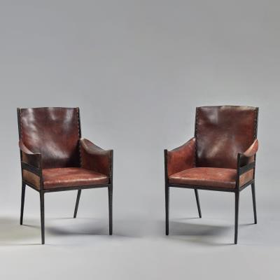 Important Pair of Armchairs by Jean Michel Frank - Auction record, sale price, and art valuation. Compare with similar artists and explore comparable artworks.