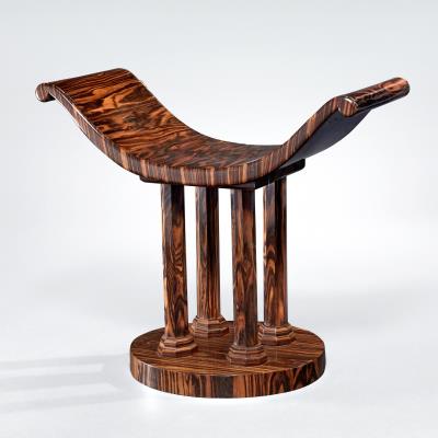 Curule Stool by Jules Leleu - Auction record, sale price, and art valuation. Compare with similar artists and explore comparable artworks.