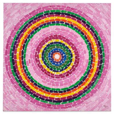 Pinks of Cherry Blossoms by Alma Woodsey Thomas - Auction record, sale price, and art valuation. Compare with similar artists and explore comparable artworks.