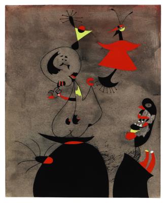 Sleepers awakened by a bird