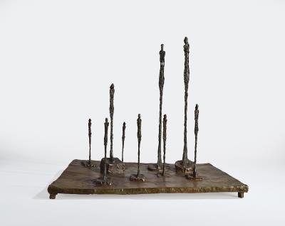 The Clearing (Composition with nine figures)