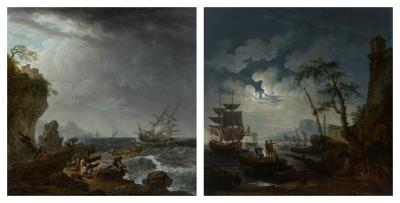 Ships Foundering on Heavy Seas