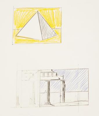 Pyramid and Temple (Studies)