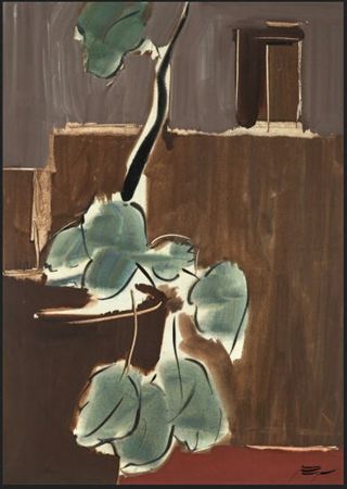 Untitled (Still Life with Leaves)